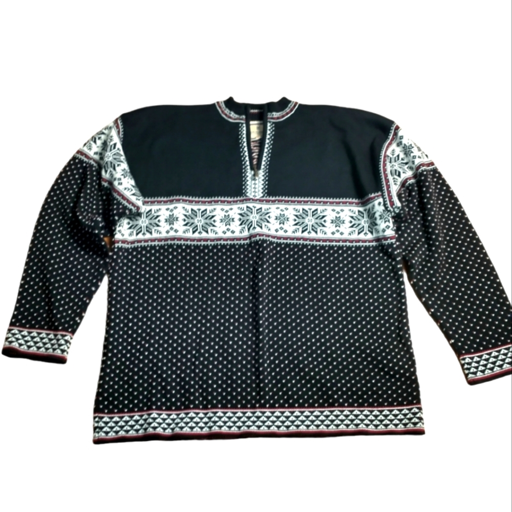 Dale of Norway Tyin Allergy Free Cotton Sweater Size XL